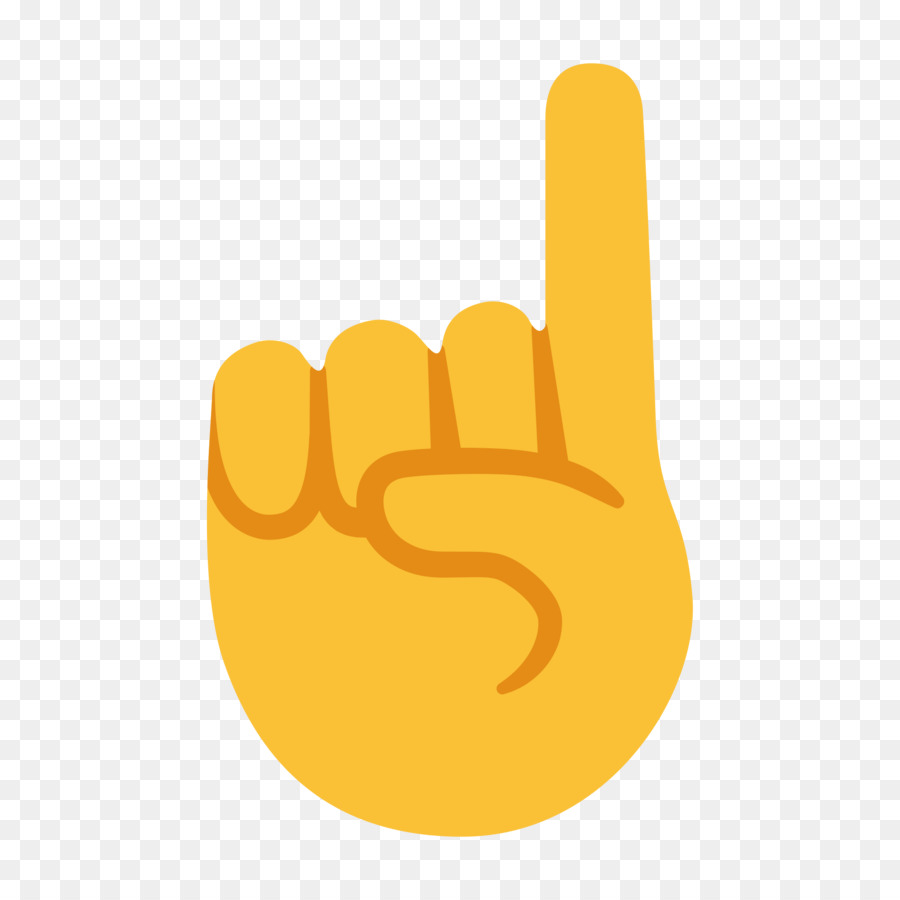 Emoji-Daumen-signal-Geste, Symbol Bedeutung - Finger