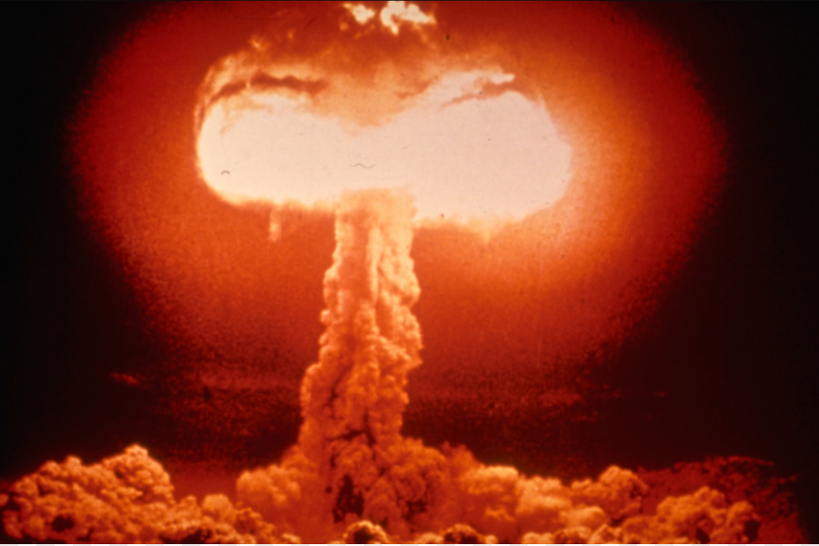 Trinity ZAR Bomba Atomwaffen Nukleare explosion - Zeitbombe