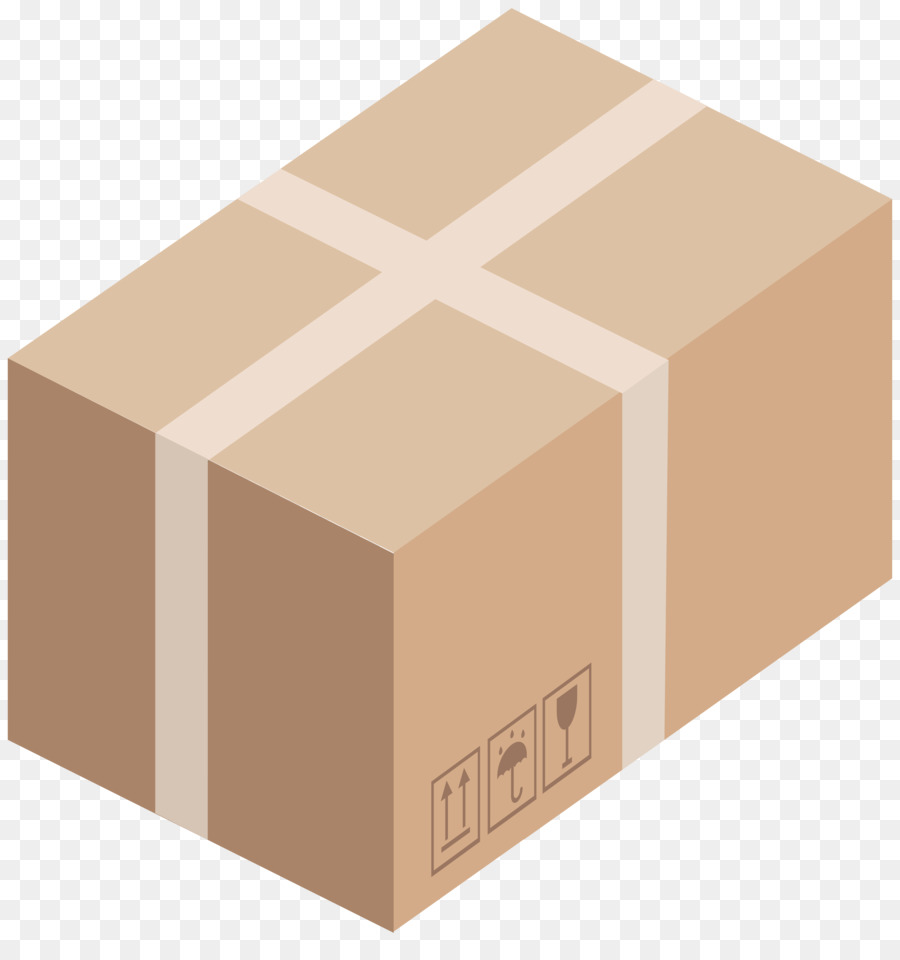 Papier Karton box clipart - Box