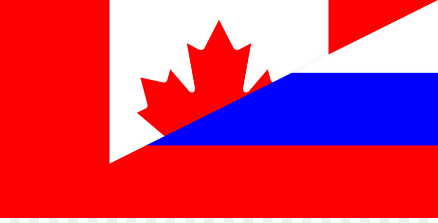 Flagge von Kanada Russland Kanadischen Pass Maple leaf - Kanada