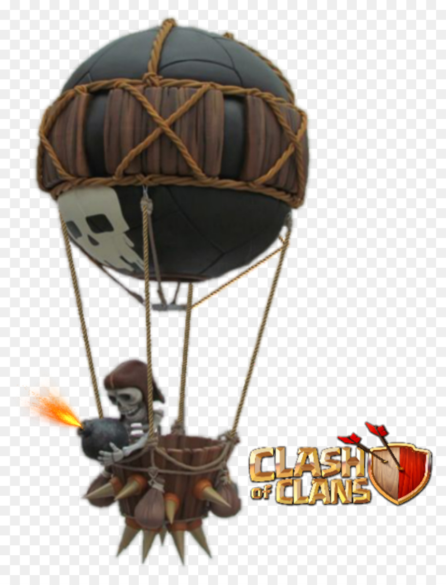 Clash of Clans-Clash Royale Hot air balloon - Clash of Clans