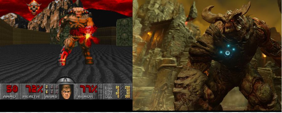 Doom 3 Uncharted 4: A Thief ' s End-PlayStation 4 - Doom