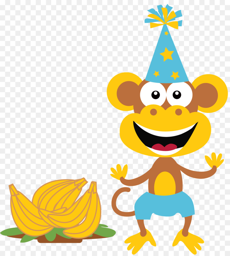 Clipart - party Affe cliparts