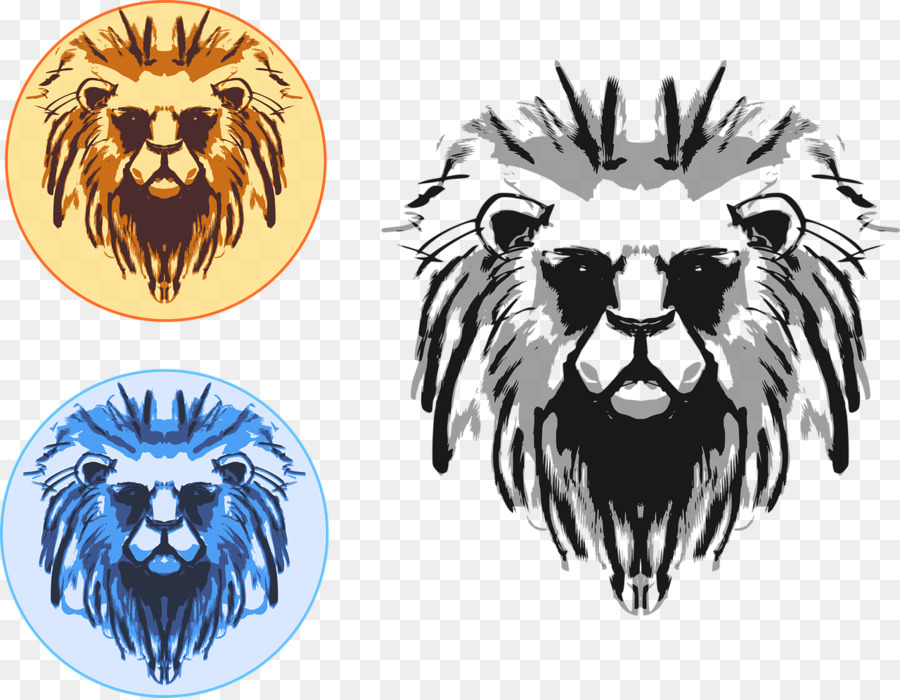 Sư tử Logo thiết kế đồ Họa - sư tử