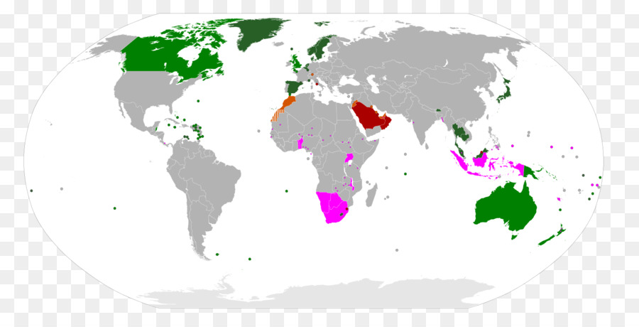 Thế giới Hiến Tuyệt đối chế độ quân chủ - bản đồ thế giới