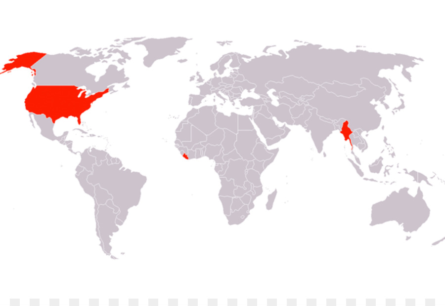 Mondo sistema Metrico Paese Imperiale Sistema di misurazione - mappa del mondo