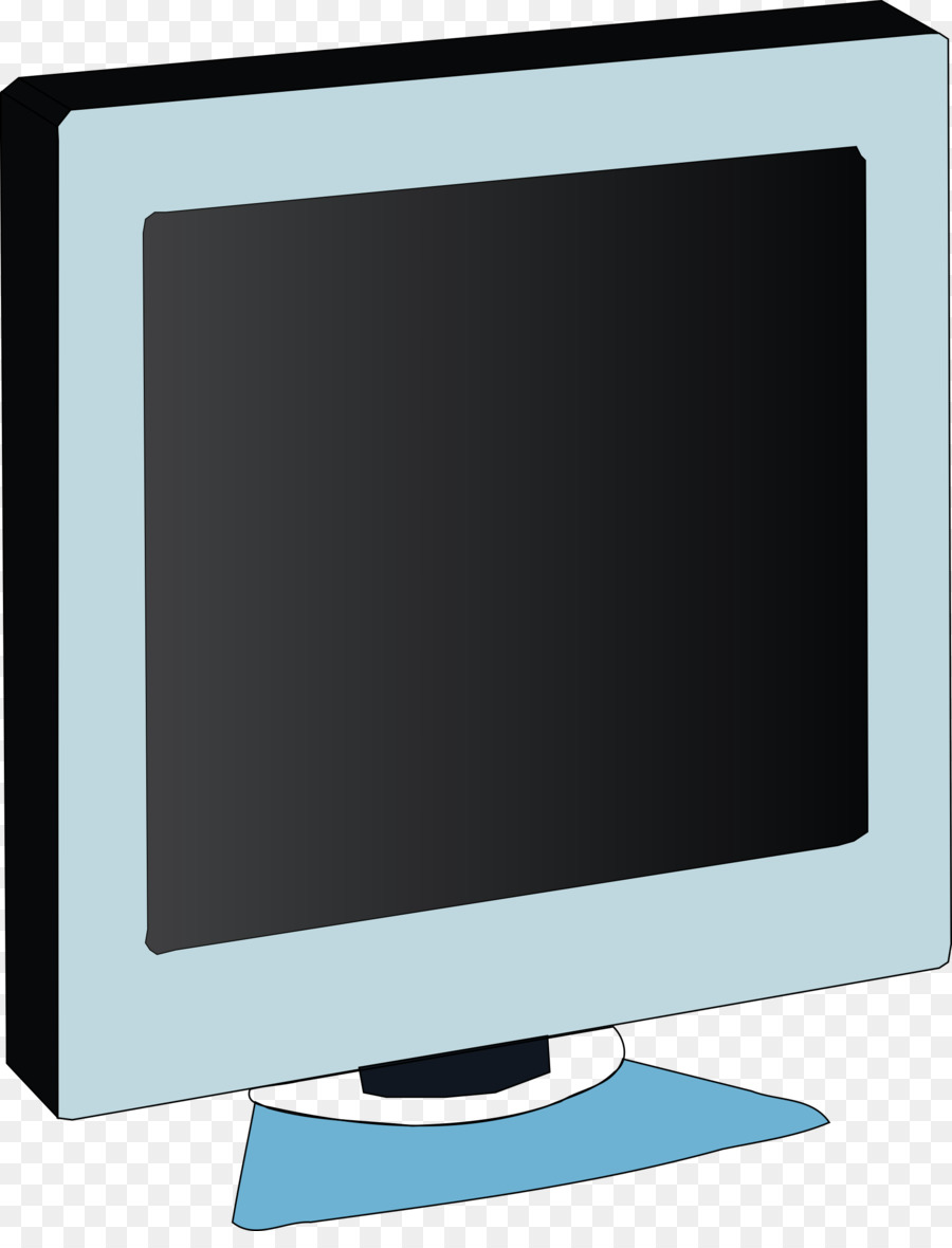 I Monitor dei Computer display a cristalli Liquidi dello schermo Piatto di Clip art - monitor