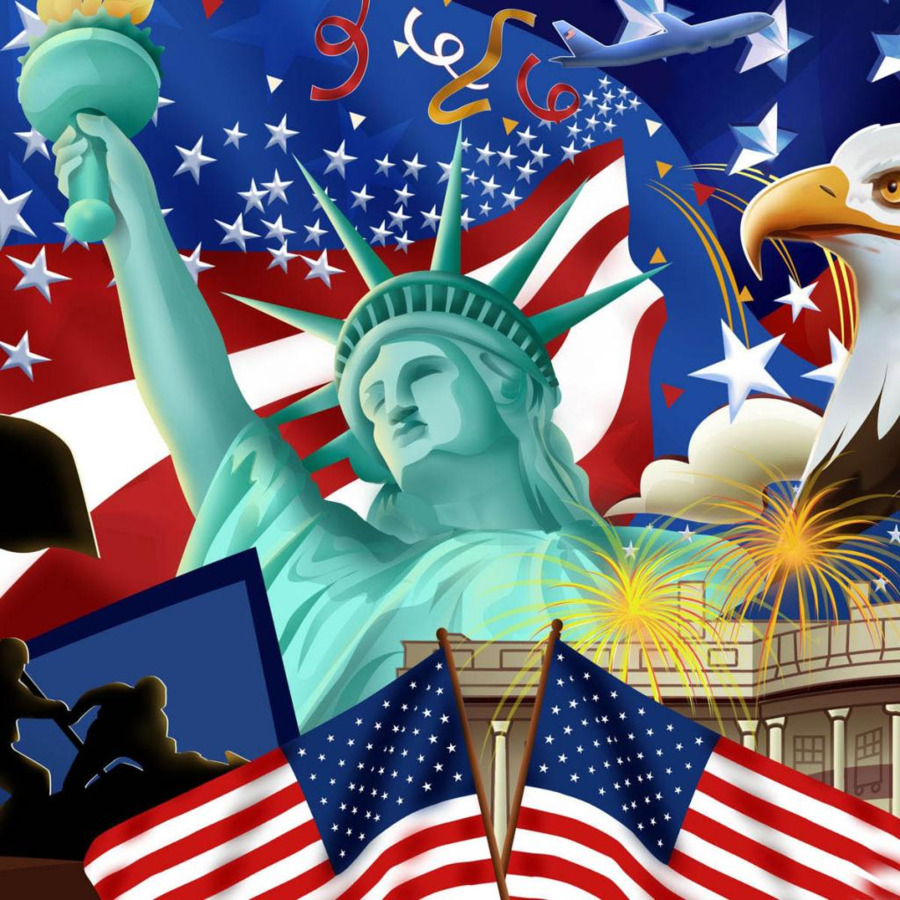 Stati uniti, Dichiarazione di Indipendenza, Indipendenza, Giorno festivo Tredici Colonie - America