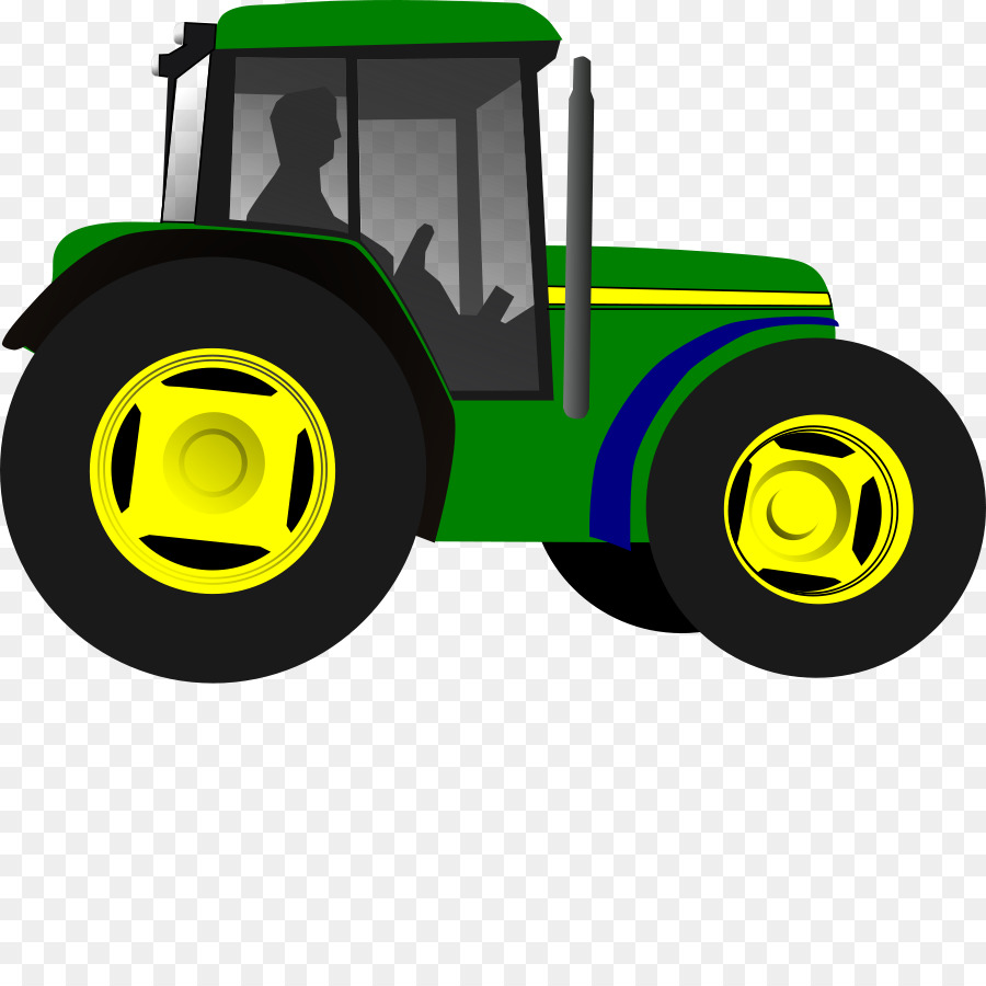 John Deere Traktoren Landwirtschaft Clip art - Grüne Traktor Cliparts