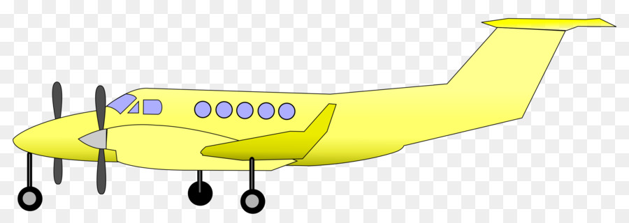 Flugzeug Fixed wing aircraft Air Transport Propeller Clip-art - Flugzeuge