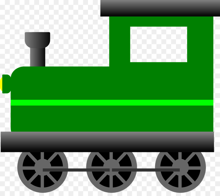 free clipart train with caboose clip