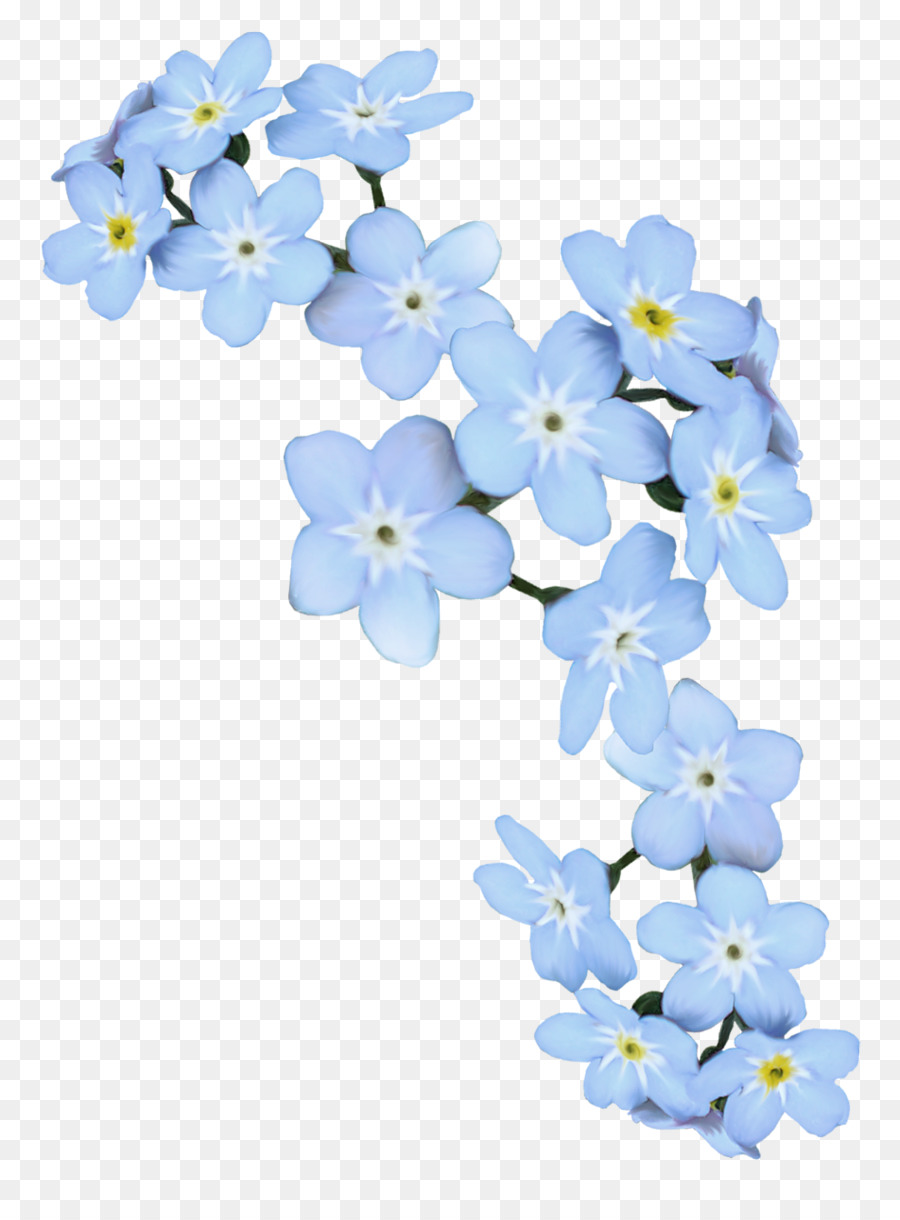Flowers Clipart Background png download - 952*1280 - Free Transparent Blue  png Download. - CleanPNG / KissPNG