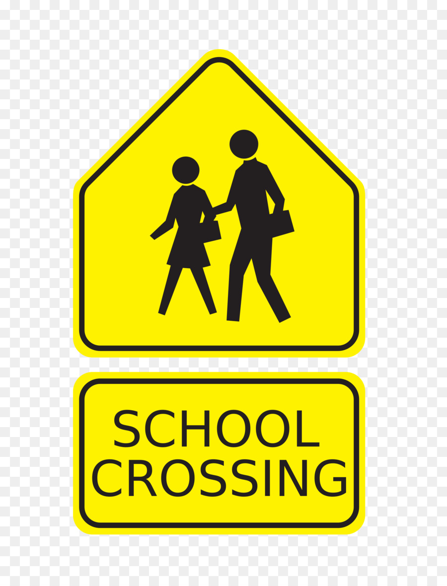 Fußgängerüberweg Schule Crossing guard-Verkehrszeichen Road - Zeichen