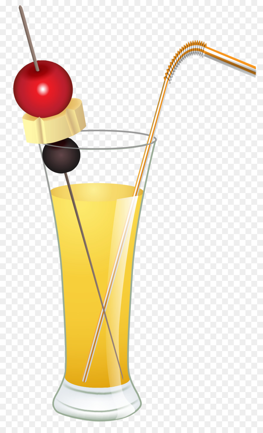 Cocktail-Garnitur Martini-Milchshake-Tequila Sunrise - Getränke
