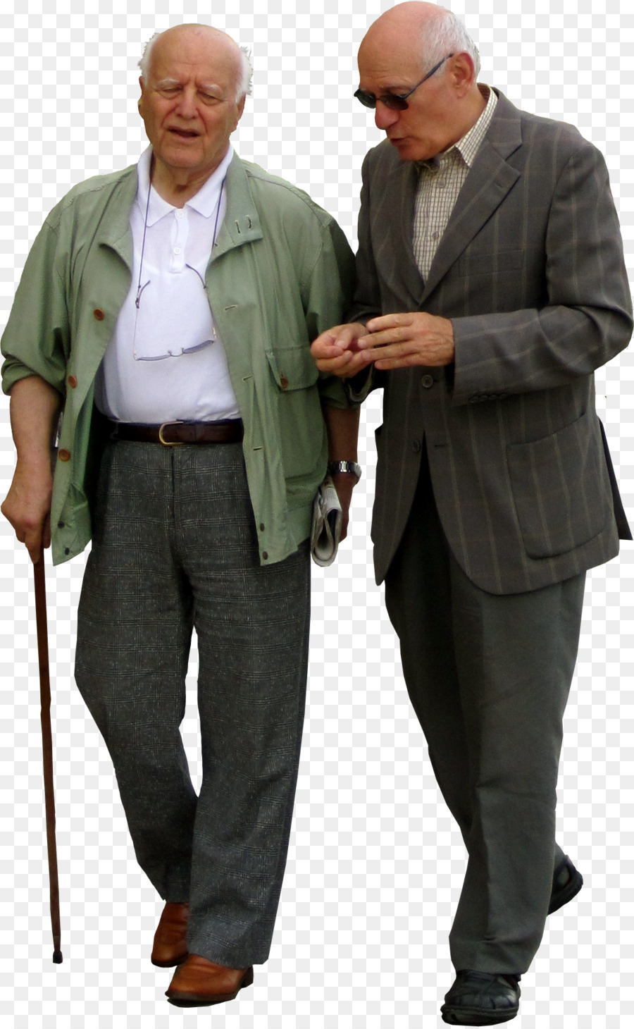 kaestle&ocker Gehender Alter ältere Menschen - Menschen