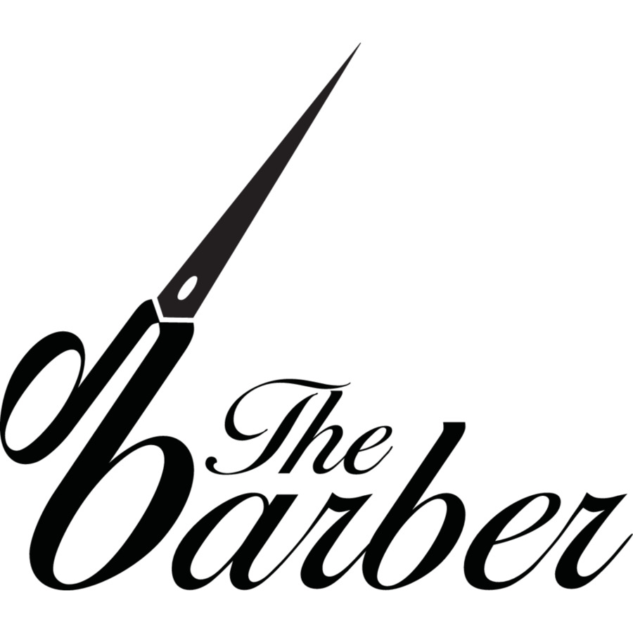 Barbershop-Logo Scheren - Friseur
