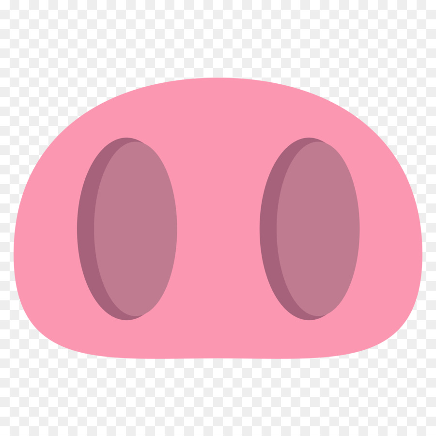 Magenta Pink Lila Violett Nase - Emoji