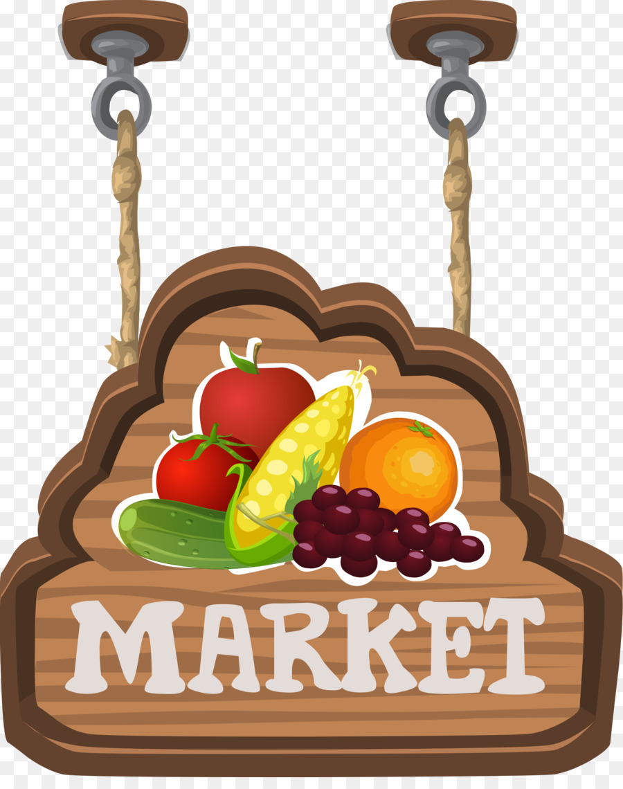 food market clipart