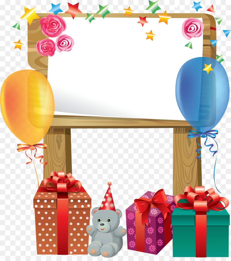 Geburtstag-Kuchen-Bilderrahmen Clip-art - Alles Gute Zum Geburtstag