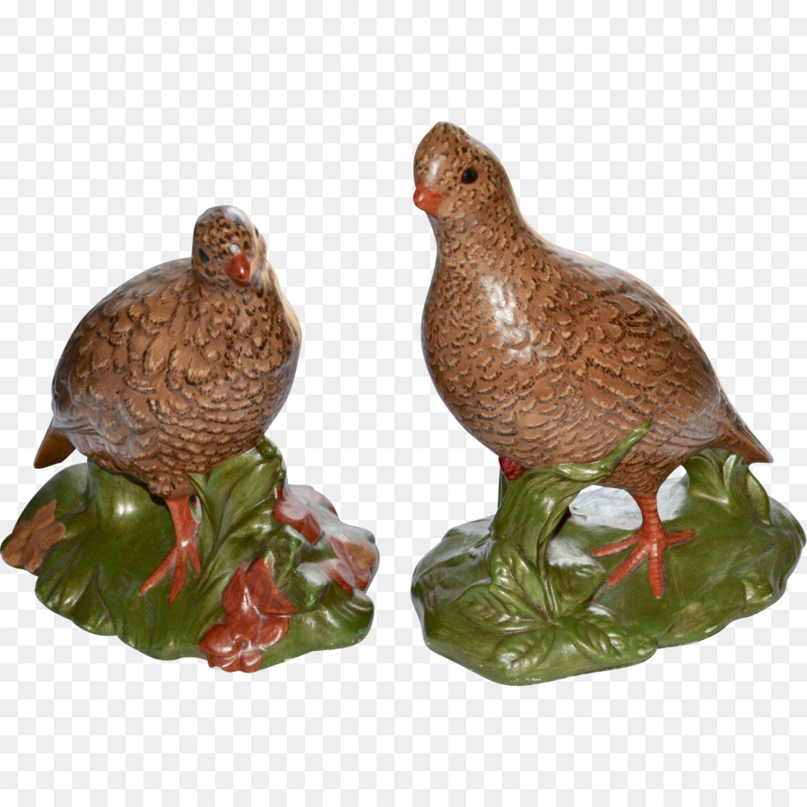 Vogel-Keramik-Skulptur-Wachtel Keramik - Wachtel
