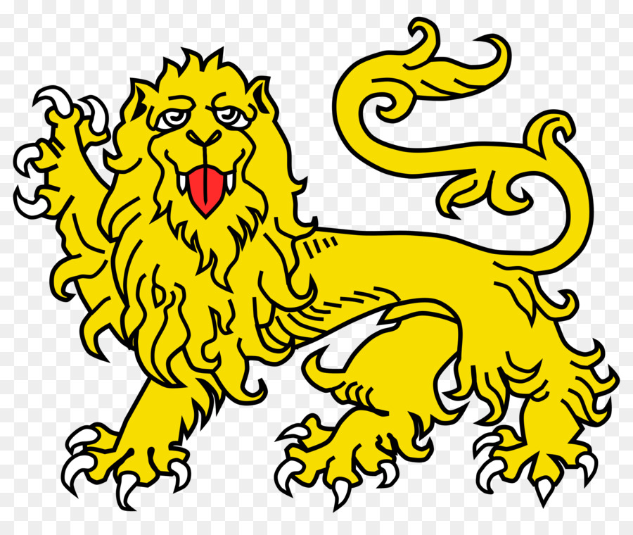 Hoàng gia Vũ khí của Anh, huy hiệu Sư tử Thái độ - sư tử đầu