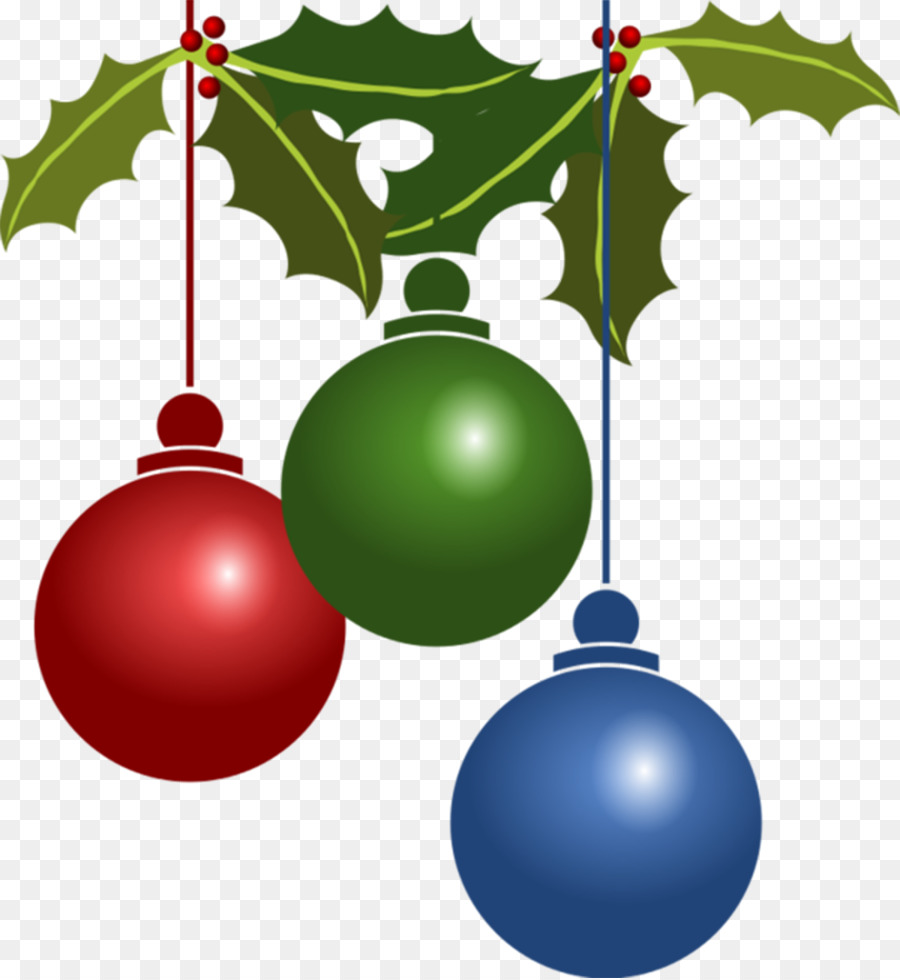 Di natale, ornamento di Natale, decorazione albero di Natale di arte della Clip - vacanza