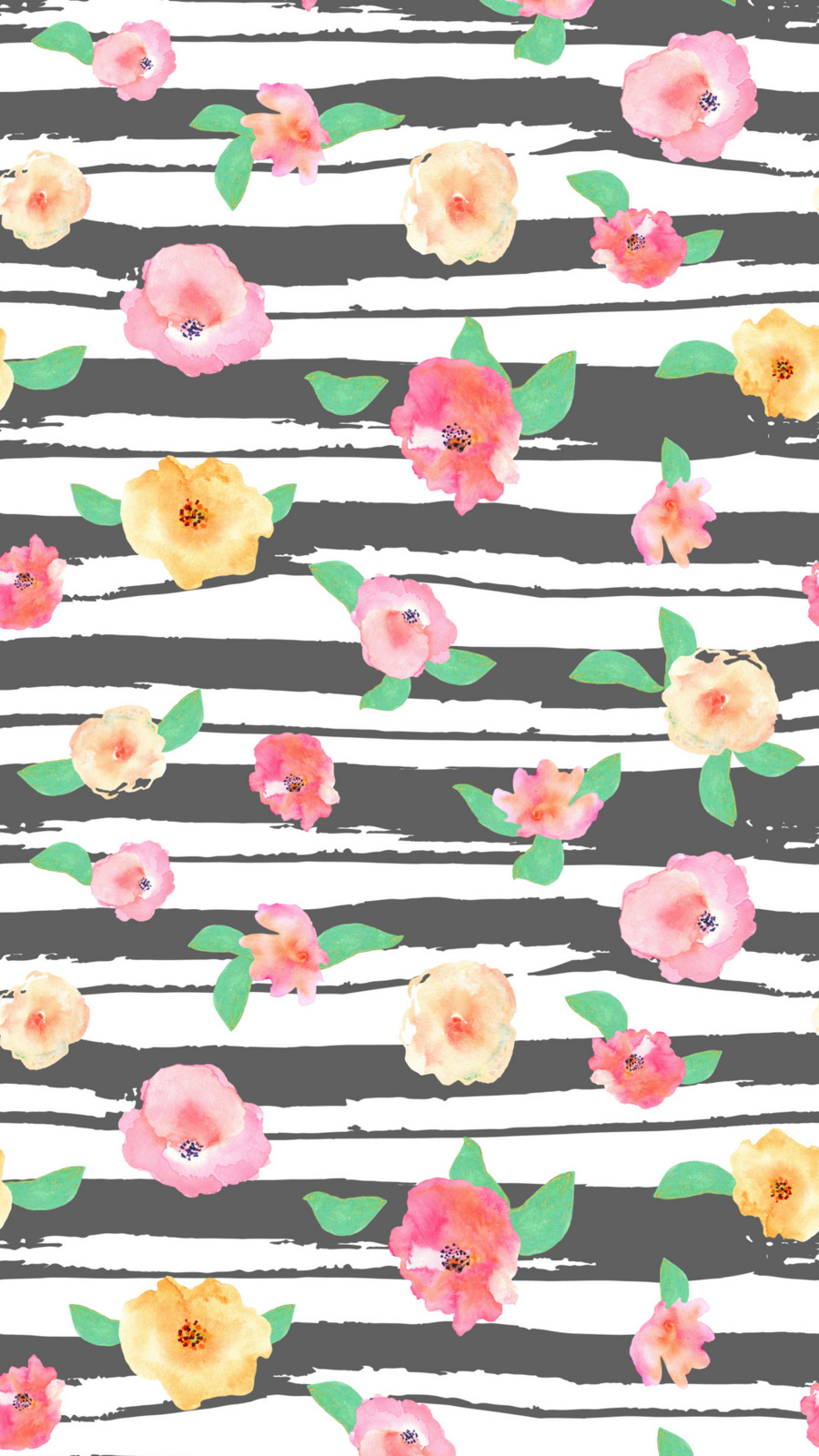 Blume Desktop Wallpaper-Aquarell Wallpaper - Aquarell Blumen