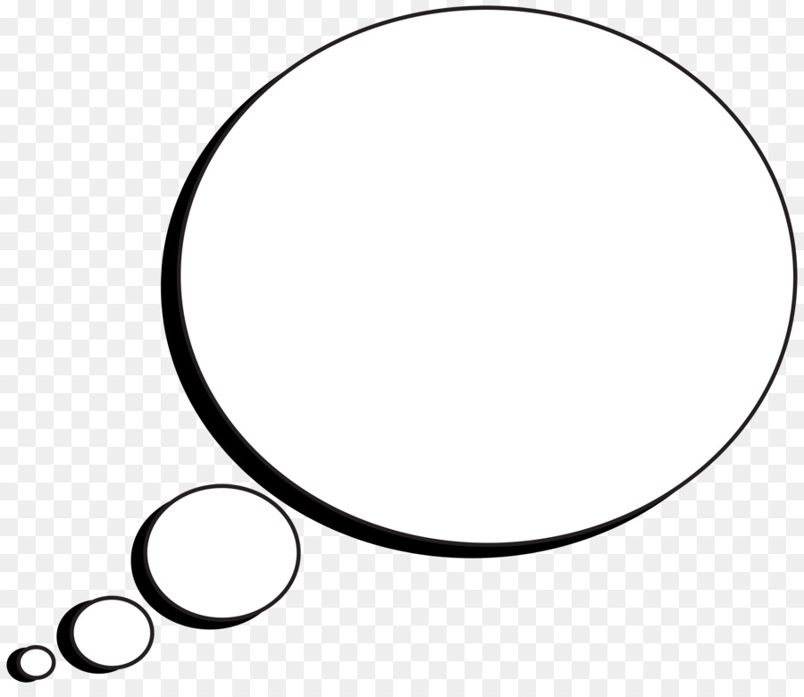Auto Cerchio bianco e Nero Monocromatico - discorso, bolla