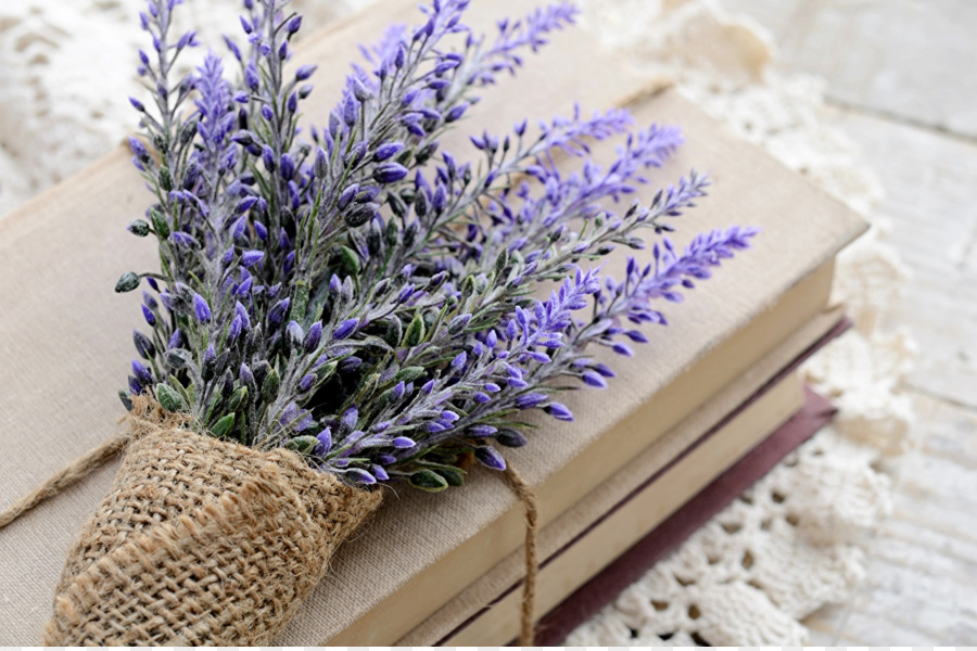 Lavendel-Buch-Blumen-Tapete - Lavendel