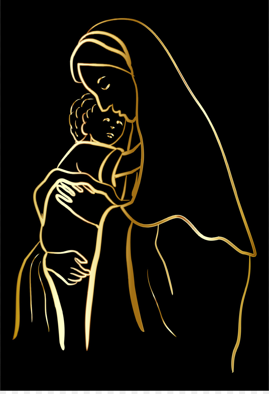 Jesus con Madonna Mẹ Giáng sinh của Jesus tôn Giáo - Mary