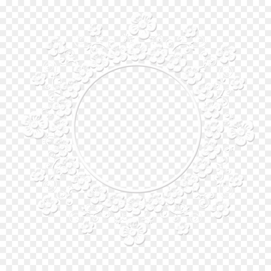 Cerchio bianco e nero Area Monocromatico - pizzo confine