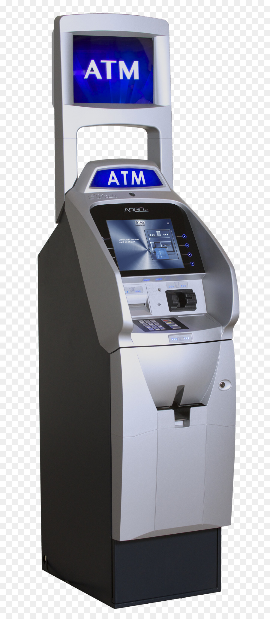 Rút tiền tự động máy QUÉT Triton Ngân hàng Tiền mặt - ATM