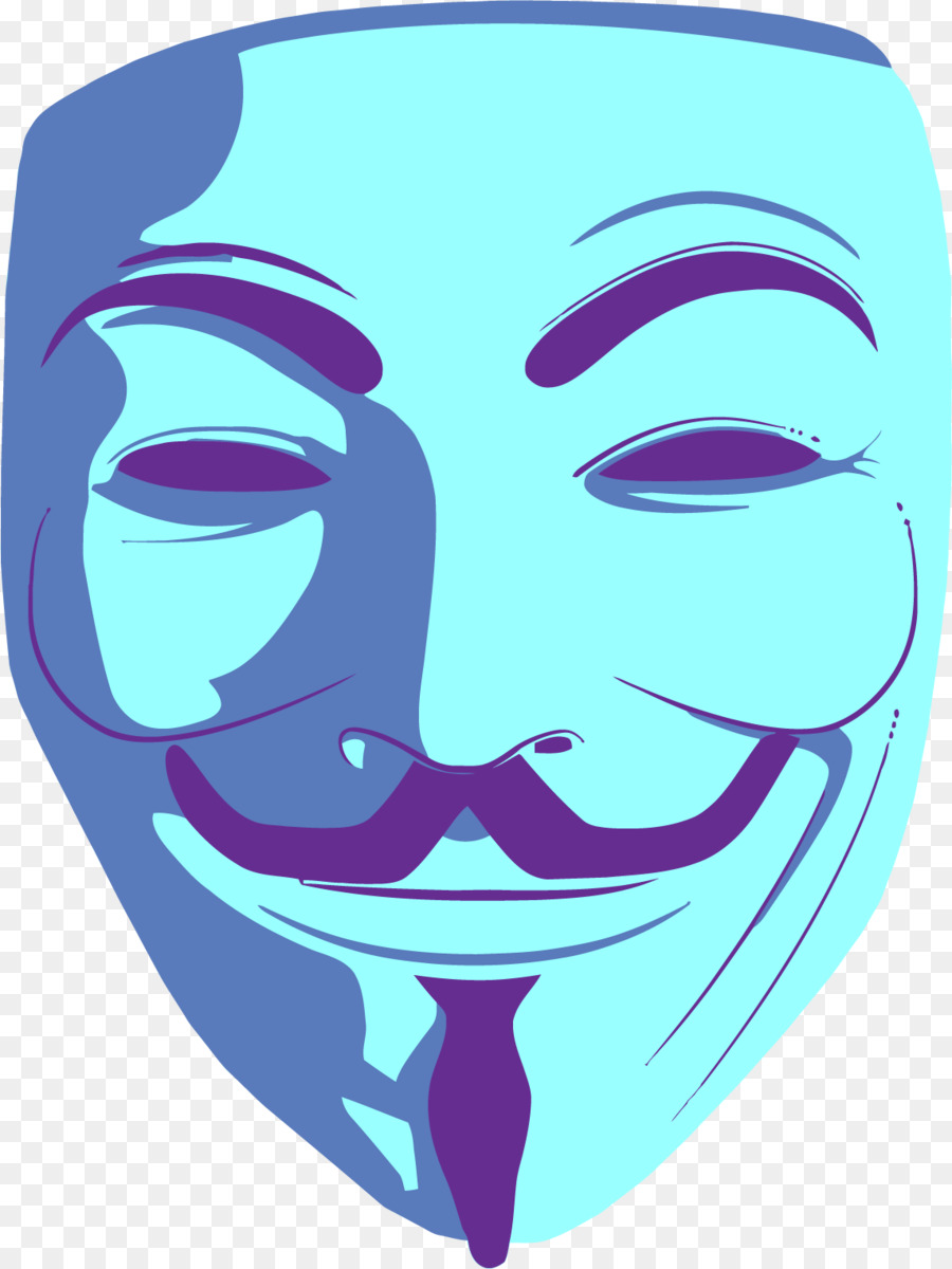 Maschera di Guy Fawkes Anonimo Clip art - Anonimo