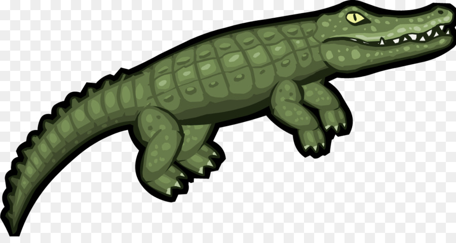 Krokodil-Alligator-Rendering - Krokodil