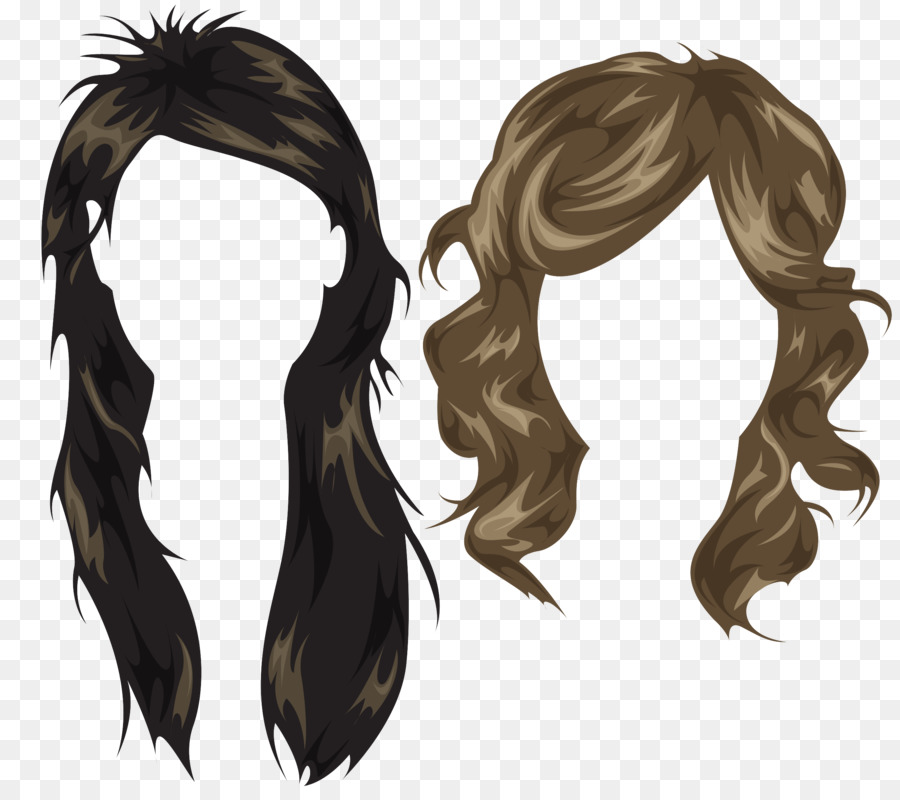 Frisur, Braunes Haar Frau - Friseur