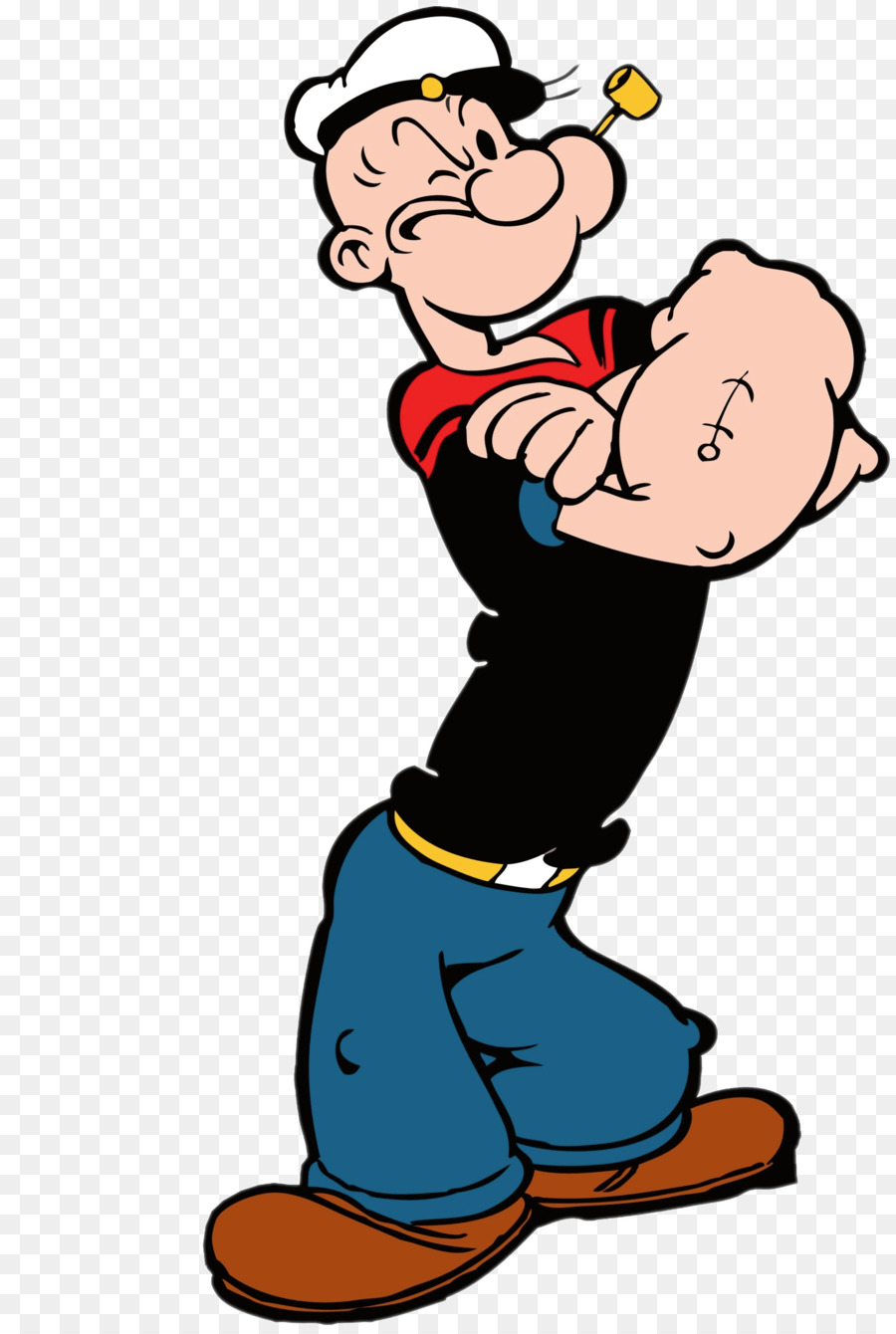 Olivenöl Popeye, Betty Boop-Cartoon-Charakter - Arm
