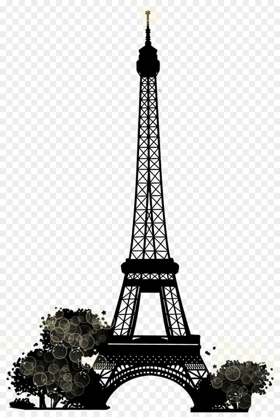 Eiffel, Torre, punto di riferimento Clip art - Parigi