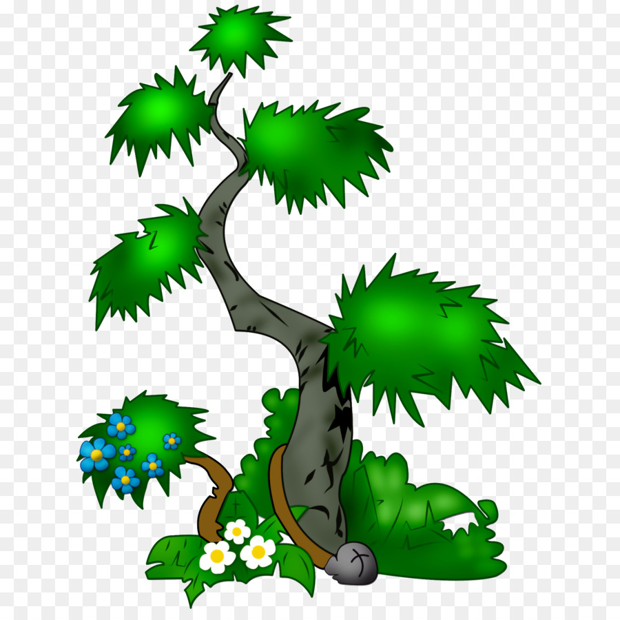 Tree Clip Art - grün
