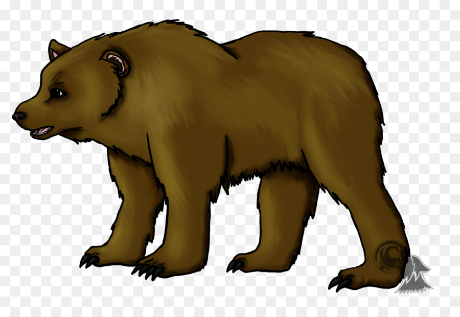 Brown Bear, Brown Bear, What Do You See? Kodiak bear Grizzly Bär Zeichnung - tragen