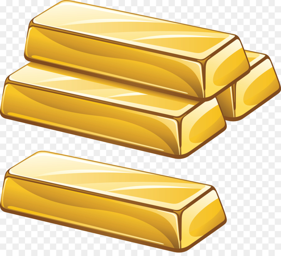 Gold Barren bar Clip-art - Keks