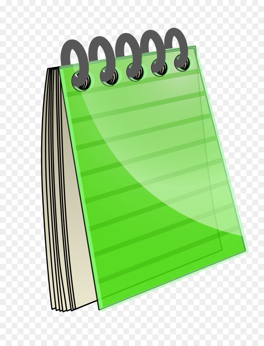 Carta Notebook Portatile Clip art - Clip di carta
