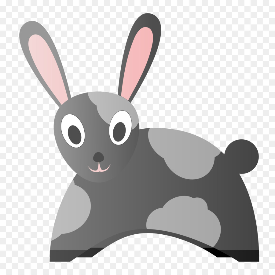 Hare thỏ trong Nước Lợn Clip nghệ thuật - thỏ