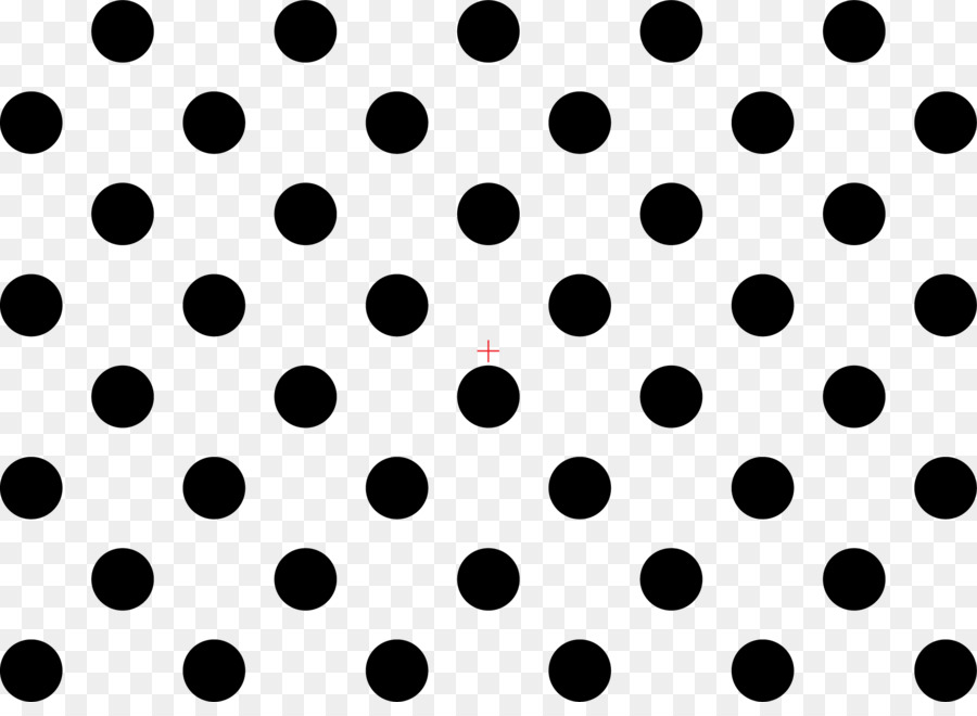 Polka dot Bianco Cerchio Pattern - tessuto