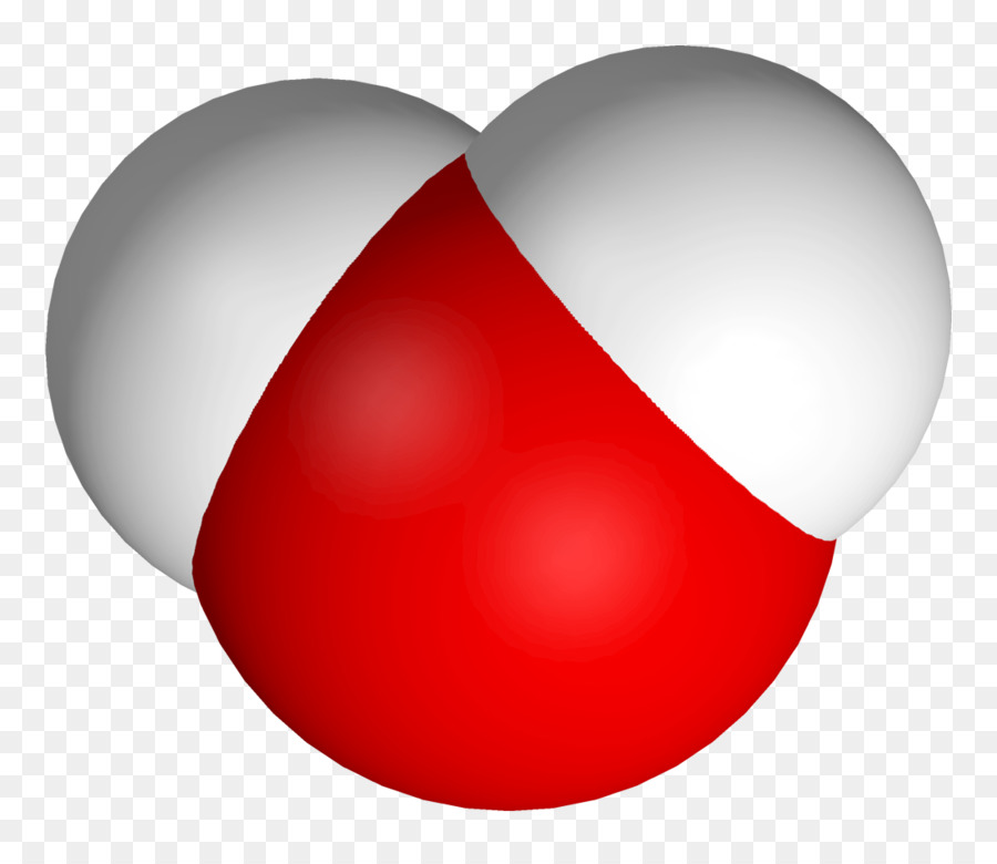 Wasser-Molekül Drei-dimensionalen Raum, Wasserstoff-Bindung Kovalente Bindung - 3d