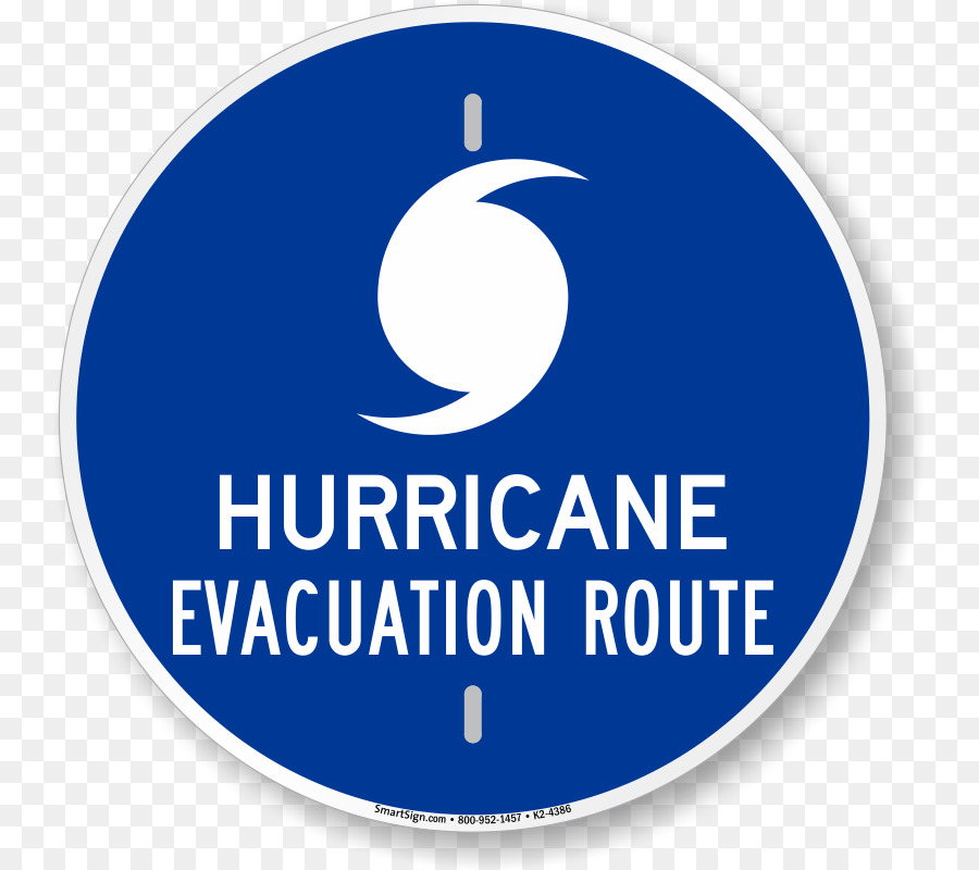 Vereinigten Staaten die Evakuierung im Notfall Hurrikan Evakuierung route Compliance Zeichen Emergency management - Hurrikan