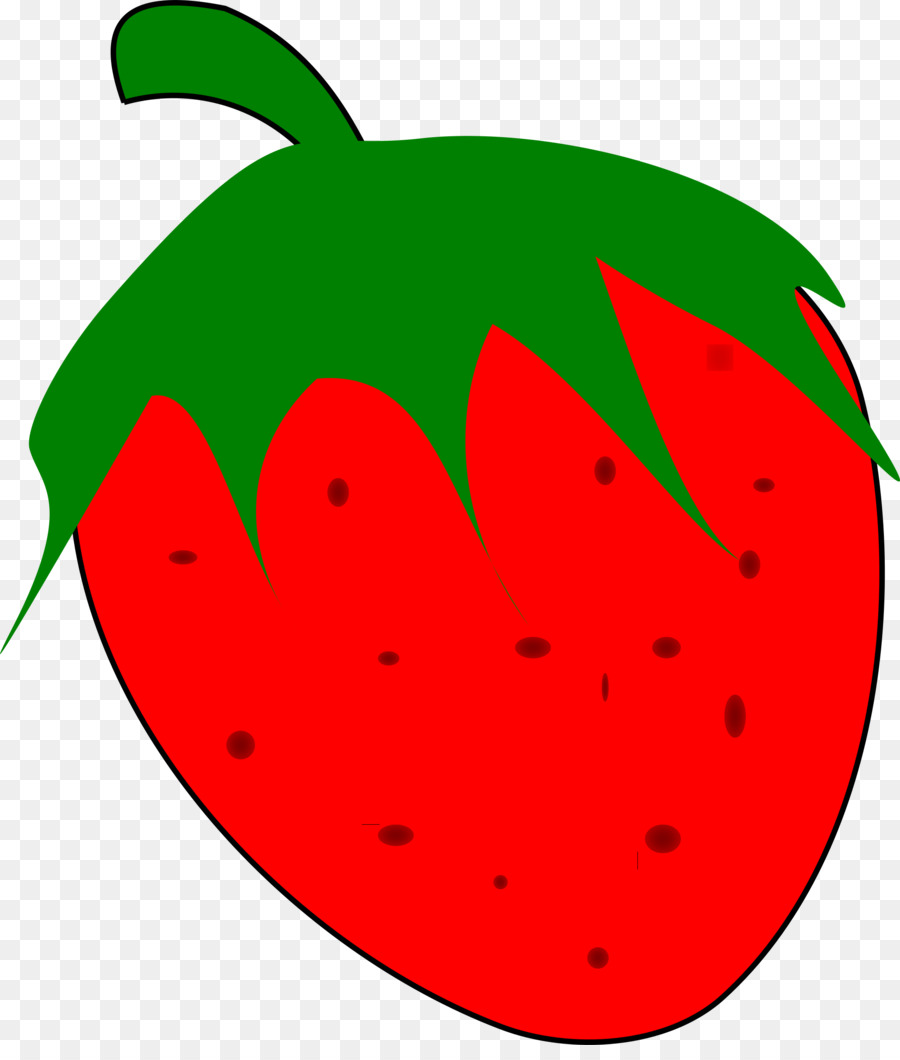 Erdbeer-Smoothie-Obst clipart - Erdbeere