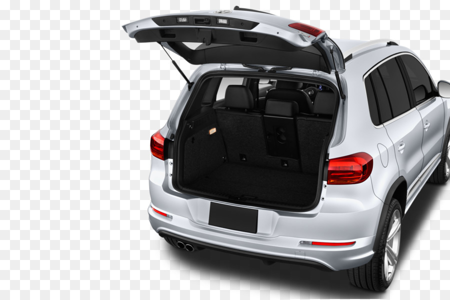 Auto Volkswagen Tiguan Sport utility veicolo Infiniti QX60 - nel bagagliaio di un'auto