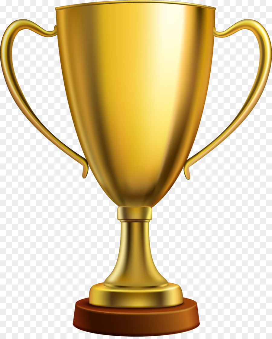 Trophy Gold Medaille-Cup Clip art - Cup