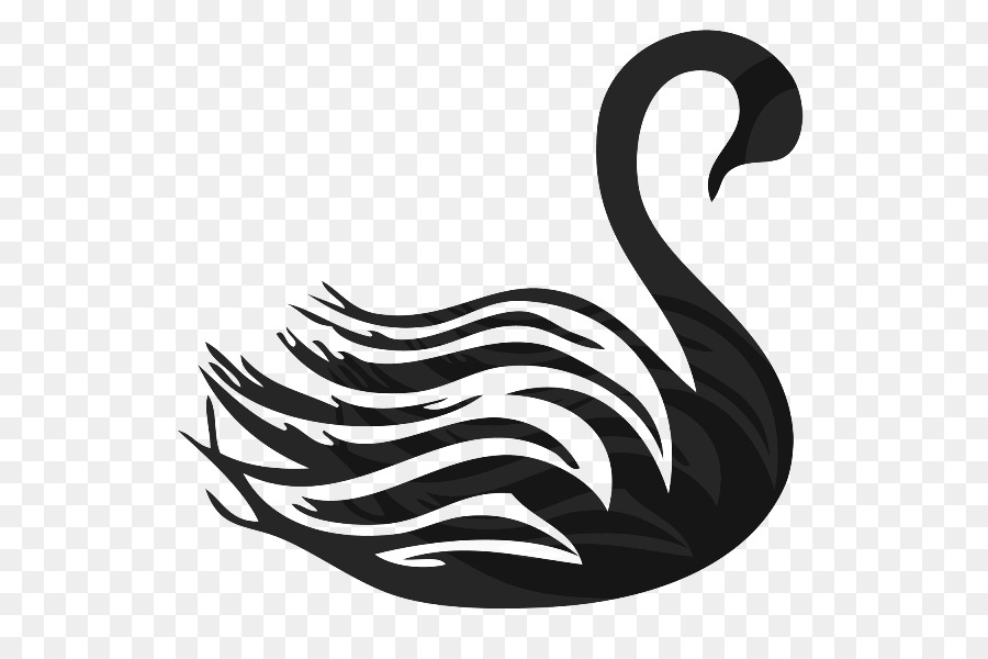 Black swan Regina Mills Chim Móc Sticker - Thiên nga