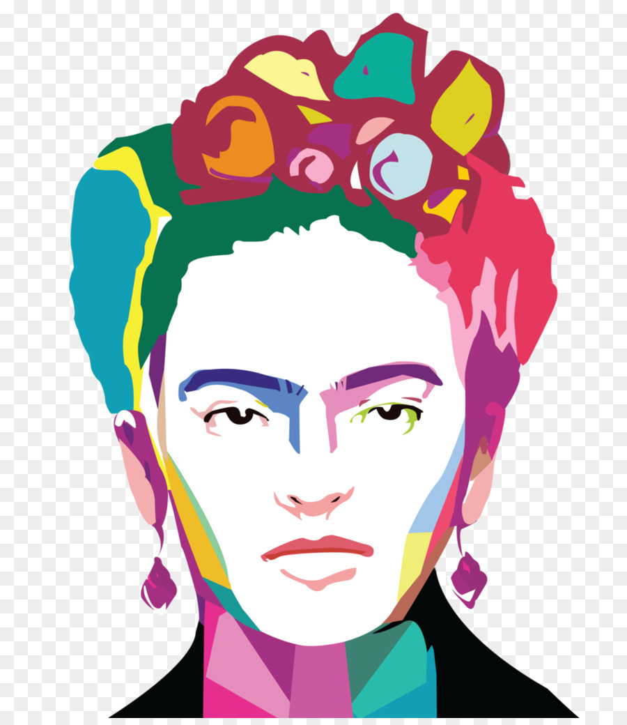 Diego Rivera T-shirt Orecchino di Frida Arte - ritratto